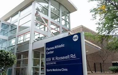 Exterior de Sports Medicine Center at Flames Athletic Center