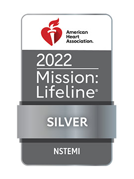 Mission: Lifeline&reg; NSTEMI Receiving Silver Award