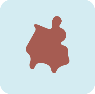 Illustration of a skin lesion