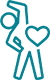 Person exercising icon