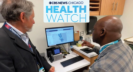 Mile Square Health Center Featured by CBS News Chicago for Smart PSA Study