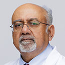 Retrato de primer plano de Deepak Mital, Cirujano de Trasplante,Trasplante